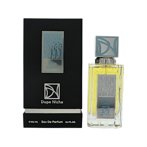Blue Cedar By Dupe Niche 3.4 Oz Eau De Parfum Spray For Unisex - Box (850039142888)