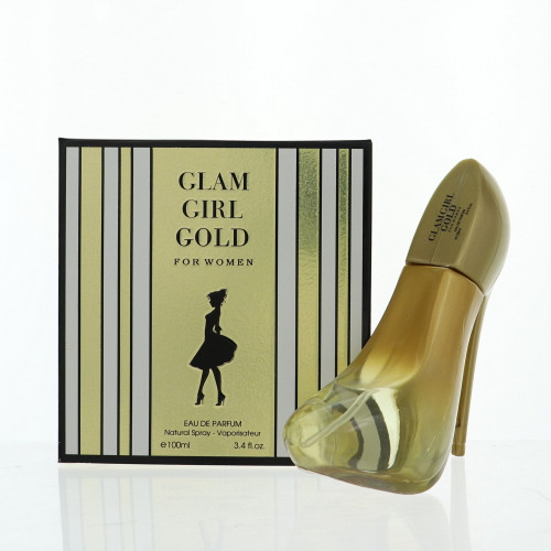Bad Girl Gold By Fragrance Couture 3.4 Oz Eau De Parfum Spray For Women - Box (8439627608498)