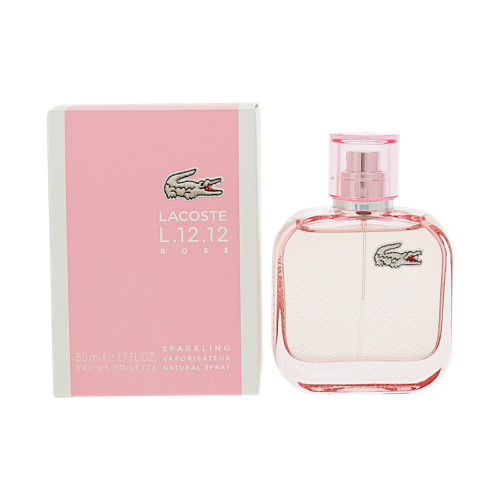 L.12.12 Rose By Lacoste 1.7 Oz Eau De Toilette Spray For Women - Box (3386460149204)