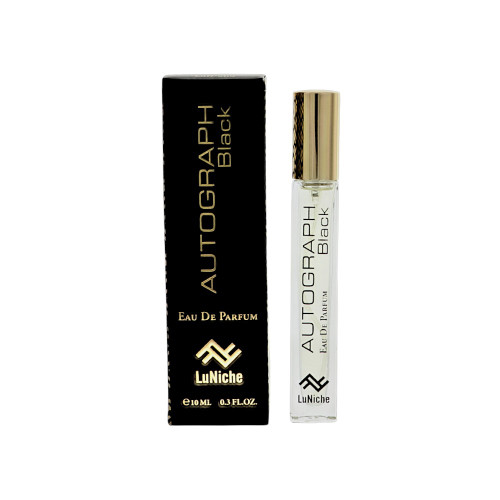 Autograph Black By Luniche 0.3 Oz Eau De Parfum Spray For Men - Mini (850068869183)