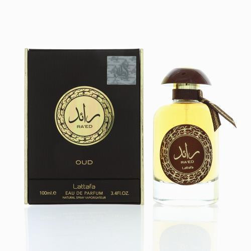 Ra'ed Oud By Lattafa 3.4 Oz Eau De Parfum Spray For Men - Box (6291108736548)