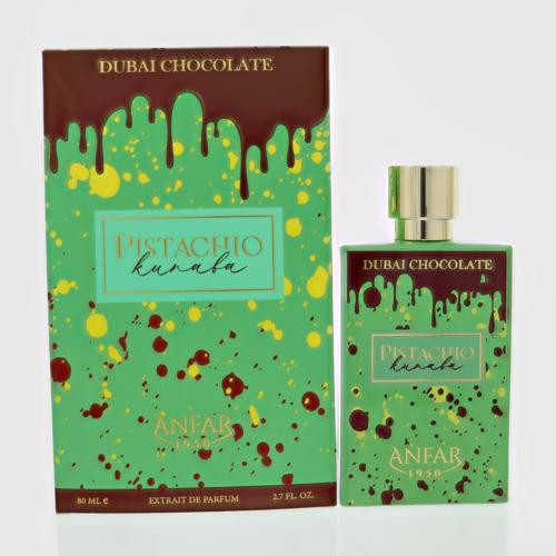 Anfar Pistachio Kunafa By Anfar 2.7 Oz Extrait De Parfum Spray For Men - Box (6294022301106)