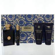 Dylan Blue By Versace 3.4 Oz Eau De Toilette Spray For Men - Gift Set (8011003893553)