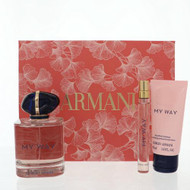 My Way By Giorgio Armani 3 Oz Eau De Parfum Spray For Women - Gift Set (3605973039919)