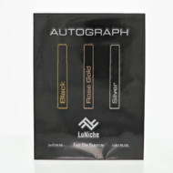 Autograph Discovery Set By Luniche 0.3 Oz Black Eau De Parfum Spray For Unisex - Gift Set (850068869213)