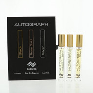Autograph Discovery Set By Luniche 3 Piece Set For Unisex: 0.3 Oz Black Eau De Parfum Spray, 0.3 Oz Rose Gold Eau De Parfum Spray, 0.3 Oz Silver Eau De Parfum Spray For Unisex - Gift Set (850068869213)