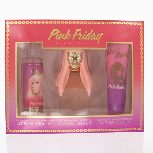 Pink Friday By Nicki Minaj 3.4 Oz Eau De Parfum Spray For Women - Gift Set (810101505423)