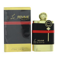 Le Femme By Armaf 3.4 Oz Eau De Parfum Spray For Women - Box (6085010094823)