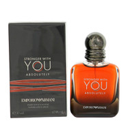 Emporio Armani Stronger With You Absolutely By Emporio Armani 1.7 Oz Eau De Parfum Spray For Men - Box (3614273335812)