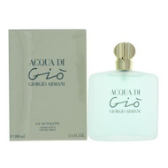 Acqua Di Gio By Giorgio Armani 3.4 Oz Eau De Toilette Spray For Women - Box (0746480974430)