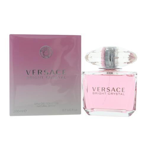 Versace Bright Crystal By Versace 6.7 Oz Eau De Toilette Spray For Women - Box (0809302855833)