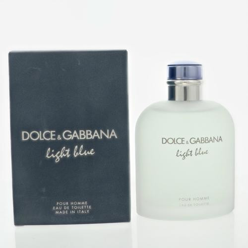 D & G Light Blue By Dolce & Gabbana 6.7 Oz Eau De Toilette Spray For Men - Box (0737052872018)