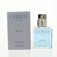 Eternity Aqua By Calvin Klein 3.3 Oz Eau De Toilette Spray For Men - Box (3607342107977)
