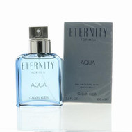 Eternity Aqua By Calvin Klein 3.3 Oz Eau De Toilette Spray For Men - Box (3607342107977)