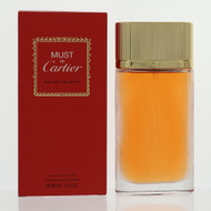 Must De Cartier By Cartier 3.3 Oz Eau De Toilette Spray For Women - Box (3432240005649)