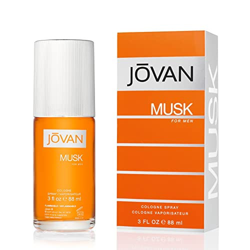 Jovan Musk By Coty 3.0 Oz Eau De Cologne Spray For Men - Box (035017009029)