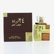 24 Carat Pure Gold By Lattafa 3.4 Oz Eau De Parfum Spray For Men - Box (6291106063998)
