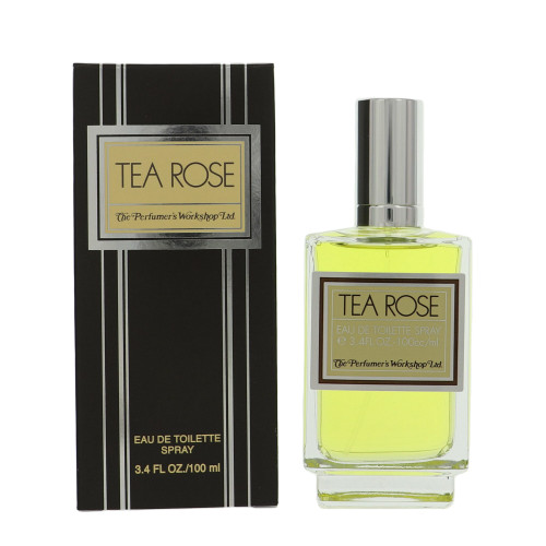 Tea Rose By Perfumers Workshop 3.4 Oz Eau De Toilette Spray For Women - Box (008952002141)