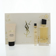 Ysl Libre By Yves Saint Laurent 3 Piece Gift Set - 3.0 Oz Eau De Parfum Spray, 0.33 Oz Eau De Parfum Spray,  Body Balm For Women - Gift Set (3614274400038)