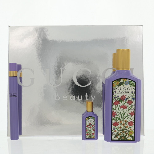 Gucci Flora Gorgeous Magnolia By Gucci 3 Piece Gift Set - 3.3 Ozeau De Parfum Spray, 0.33 Oz Eau De Parfum Spray, 0.16 Oz Eau De Parfum Splash For Women - Gift Set (3616305447654) Gucci Flora Gorgeous Magnolia By Gucci 3 Piece Gift Set - 3.3 Ozeau De Parfum Spray, 0.33 Oz Eau De Parfum Spray, 0.16 Oz Eau De Parfum Splash For Women - Gift Set (3616305447654)