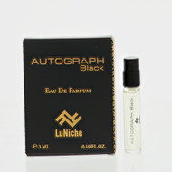 Autograph Black By Luniche 0.1 Oz Eau De Parfum Spray For Men - Vial ()