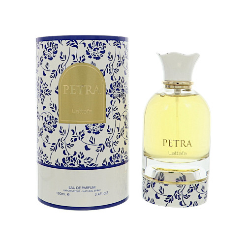 Petra By Lattafa 3.4 Oz Eau De Parfum Spray For Women - Box (6290360598796)