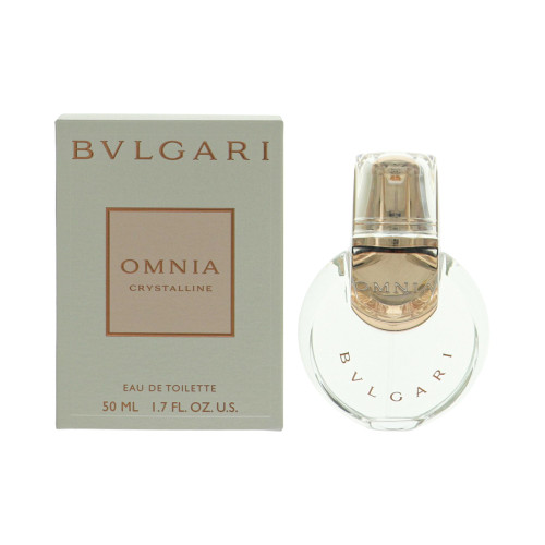 Omnia Crystalline By Bvlgari 1.7 Oz Eau De Toilette Spray For Women - Box (783320420573)