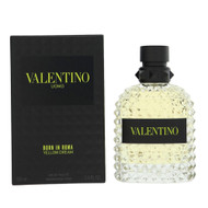 Born In Roma Yellow Dream By Valentino 3.4 Oz Eau De Toilette Spray For Men - Box (3614273261425)