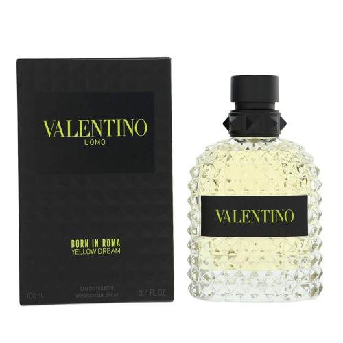 Born In Roma Yellow Dream By Valentino 3.4 Oz Eau De Toilette Spray For Men - Box (3614273261425) Born In Roma Yellow Dream By Valentino 3.4 Oz Eau De Toilette Spray For Men - Box (3614273261425)