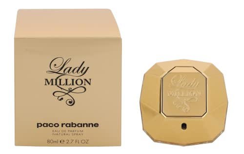 Lady Million By Paco Rabanne 2.7 Oz Eau De Parfum Spray For Women - Box (885216040916)