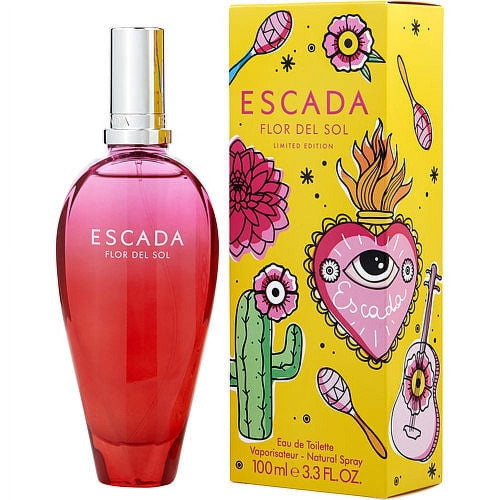 Escada Flor Del Sol By Escada 3.3 Oz Eau De Toilette Spray For Women - Box (716138055552)