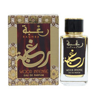 Raghba Wood Intense By Lattafa 3.4  Oz Eau De Parfum Spray For Men - Box (6291106064070)
