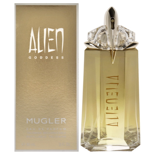 Alien Goddess By Thierry Mugler 3.0 Oz Eau De Parfum Refillable Spray For Women - Box (3614273560405)
