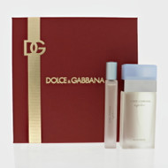 D & G Light Blue By Dolce & Gabbana 1.7 Oz Eau De Toilette Spray For Women - Gift Set (8054754400694)