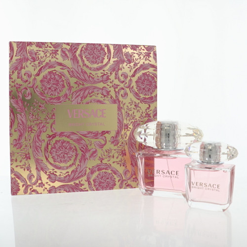 Bright Crystal By Versace 3 Oz Eau De Toilette Spray For Women - Gift Set (8011003893249)