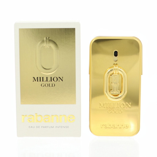Million Gold Intense By Paco Rabanne 1.7 Oz Eau De Parfum Spray For Men - Box (3349668630332)