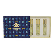 Creed By Creed 3 Piece Set For Men: 0.33 Oz Aventus Eau De Parfum Spray, 0.33 Oz Green Irish Tweed Eau De Parfum Spray, 0.33 Oz Silver Mountain Water Eau De Parfum Spray For Men - Gift Set (3508440506818)