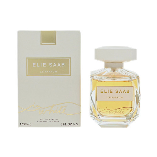 Le Parfum In White By Elie Saab 3 Oz Eau De Parfum Spray For Women - Box (7640233340127)