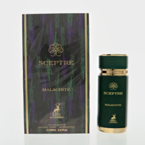 Sceptre Malachite By Lattafa 3.4 Oz Eau De Parfum Spray For Men - Box (6290360591599)