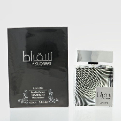Suqraat By Lattafa 3.4 Oz Eau De Parfum Spray For Men - Box (6291108732045)