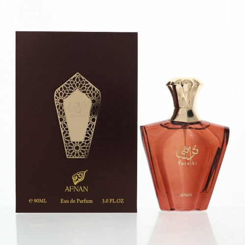 Turathi Brown By Afnan 3 Oz Eau De Parfum Spray For Men - Box (6290171070603)