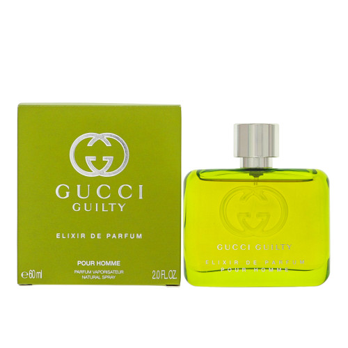 Gucci Guilty By Gucci 2 Oz Elixir De Parfum Spray For Men - Box (3616304175893)