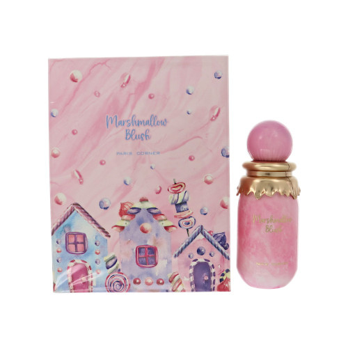 Marshmallow Blush By Paris Corner 3.4 Oz Eau De Parfum Spray For Women - Box (6293365212230)