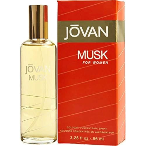 Jovan Musk By Coty 3.25 Oz Cologne Concentrate Spray For Women - Box (035017008923)
