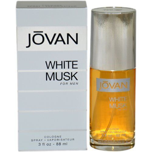 Jovan White Musk By Coty 3.0 Oz Eau De Cologne Spray For Men - Box (035017008145)