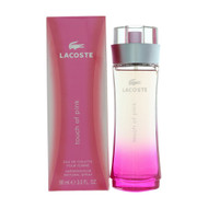 Lacoste Touch Of Pink By Lacoste 3.0 Oz Eau De Toilette Spray For Women - Box (3386460149440)