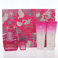 Bright Crystal Absolu By Versace 3 Oz Eau De Parfum Spray For Women - Gift Set (8011003899814)