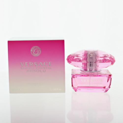 Bright Crystal Absolu By Versace 1.7 Oz Eau De Parfum Spray For Women - Box (8011003818174)