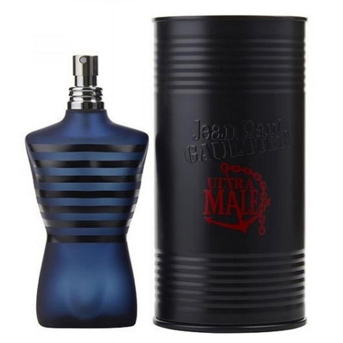 Jean Paul Gaultier Ultra Male By Jean Paul Gaultier 4.2 Oz Eau De Toilette Intense Spray For Men - Box (8435415012027)