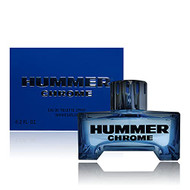 Hummer Chrome By Hummer 4.2 Oz Eau De Toilette Spray For Men - Box (856515004213)